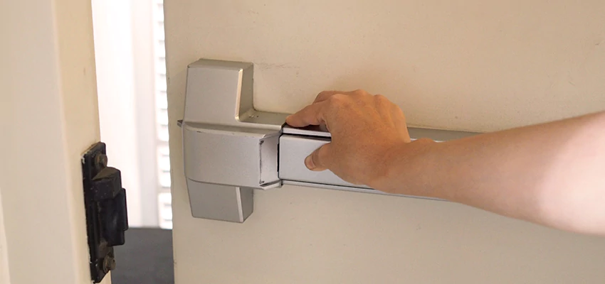 Roller Gate Panic Bar Installation in Long Beach, California
